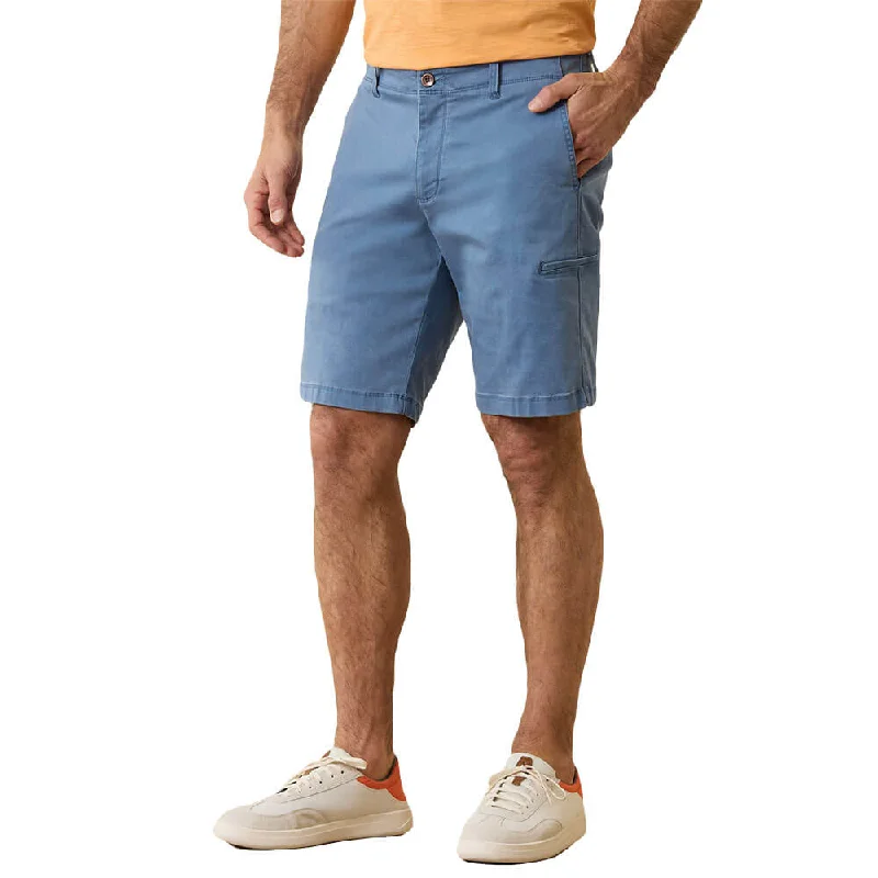 Tommy Bahama 10-Inch Boracay Cargo Shorts - Port Side Blue Masculine Men's 