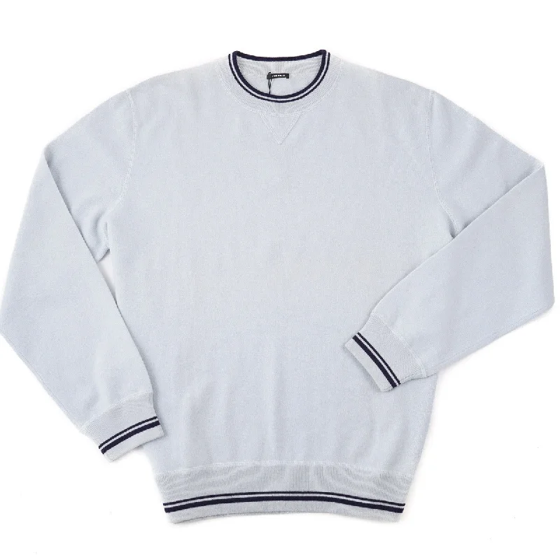 Manrico Oversized Cashmere 'Sweatshirt' Sweater Modern Men's Geometric