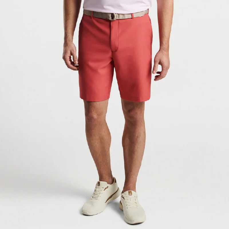 Peter Millar 9-Inch Salem High Drape Performance Shorts - Cape Red Vacation