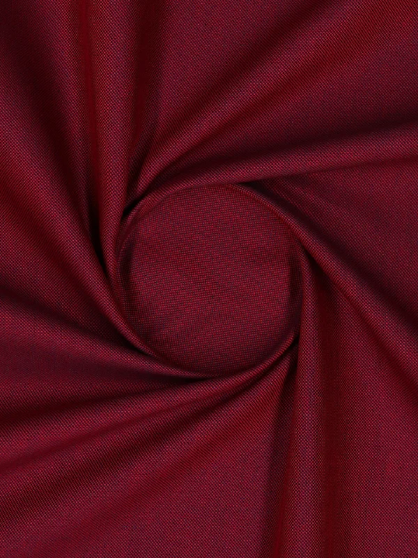 Men 100%Cotton Plain Shirt Fabric Red Ferrari Masculine Men's 