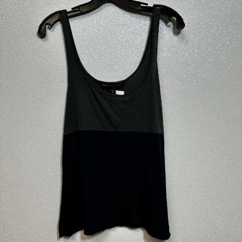 Grey Top Sleeveless Marc By Marc Jacobs, Size S Polished Men's Satin