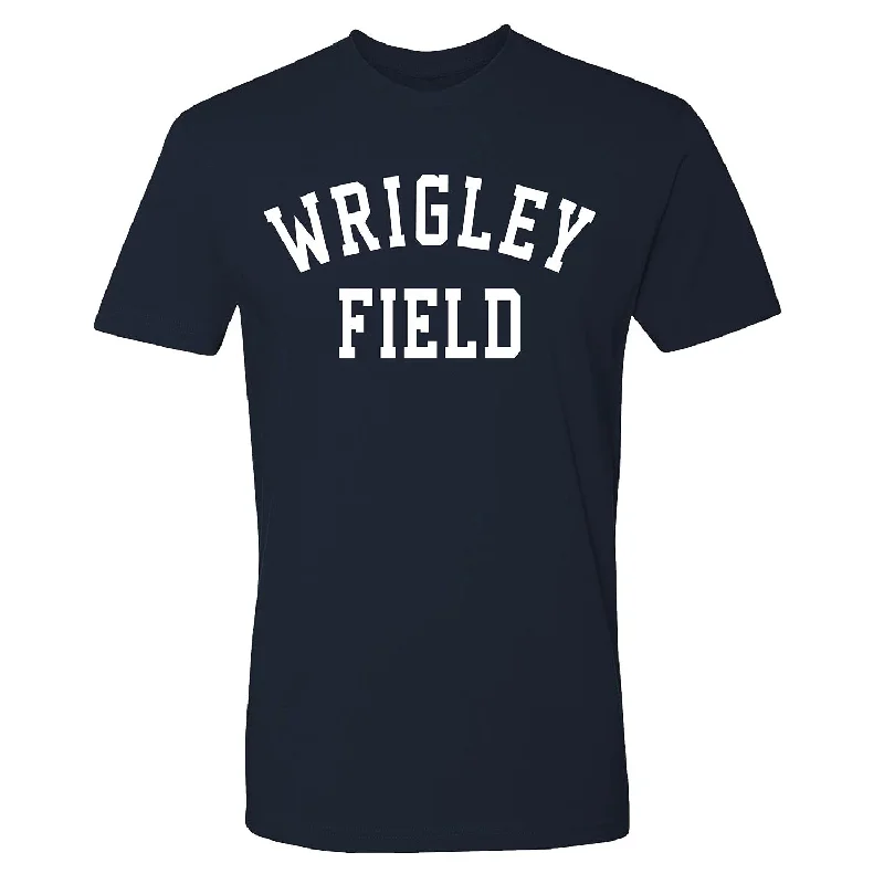 Wrigley Field Navy Short Sleeve T-Shirt Tough Men's Military