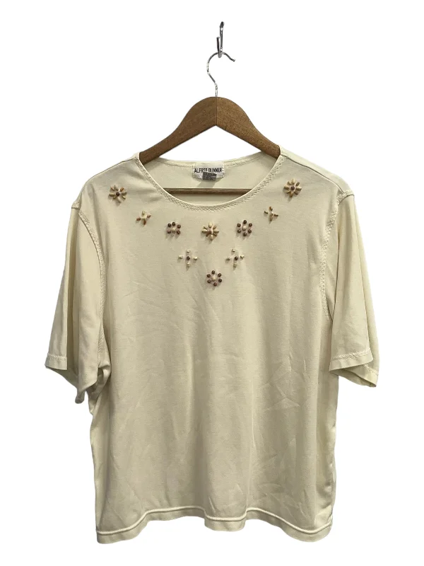 Top Short Sleeve Basic By Alfred Dunner  Size: 2x Streetwear Style