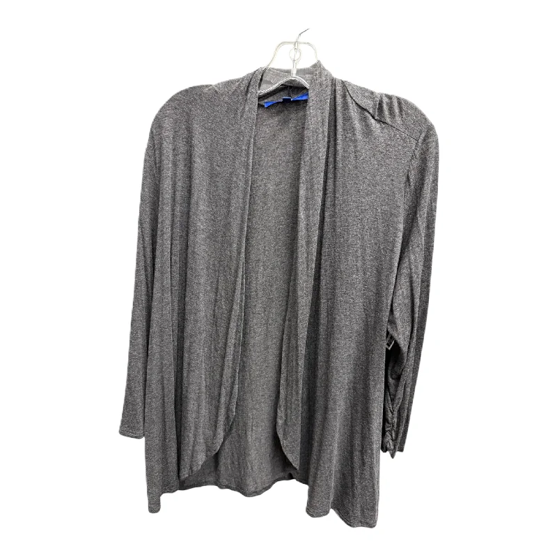 Cardigan By Apt 9 In Grey, Size: 1x Bold Men's Statement