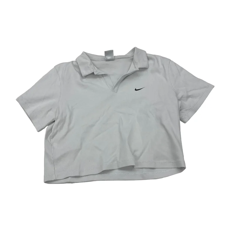 GREY NIKE APPAREL ATHLETIC TOP SS, Size XL Cclassic Men's Tweed