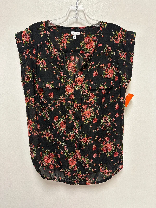 Top Short Sleeve By Clothes Mentor In Floral Print, Size: L Masculine Men's 