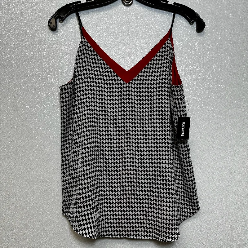 Houndstooth Tank Basic Cami Express O, Size Xs Rugged Men's Outdoor 