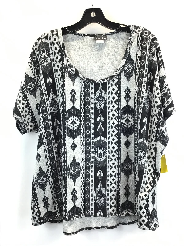 Top Short Sleeve By Clothes Mentor  Size: 3x Casual Men's Japanese 