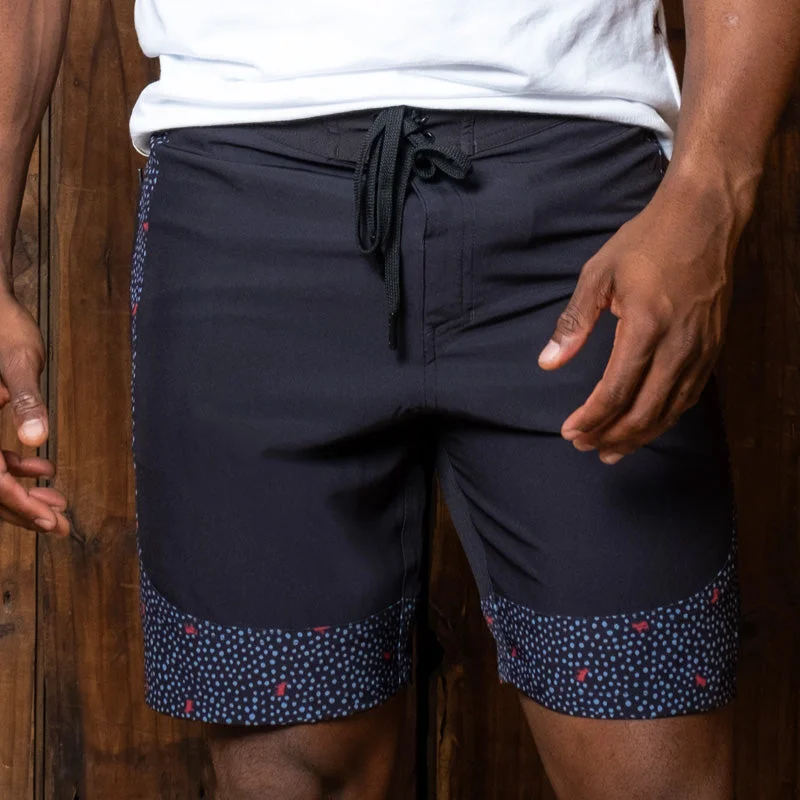 Dotted Boardie Short 24-25 Midnight Casual Men's Short