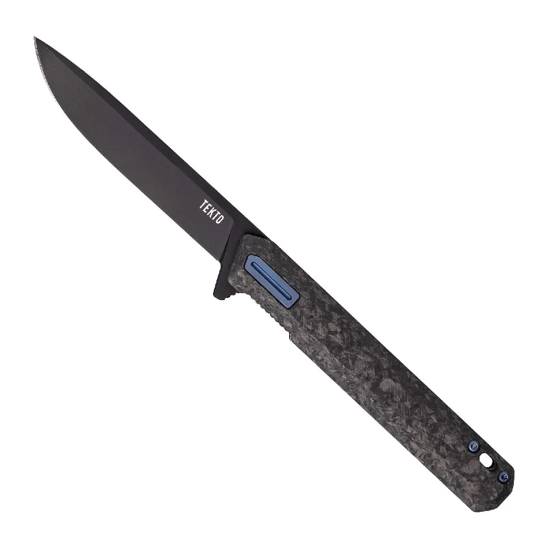 F2 Bravo - Forged Carbon // Blue Accents Bold Men's Statement