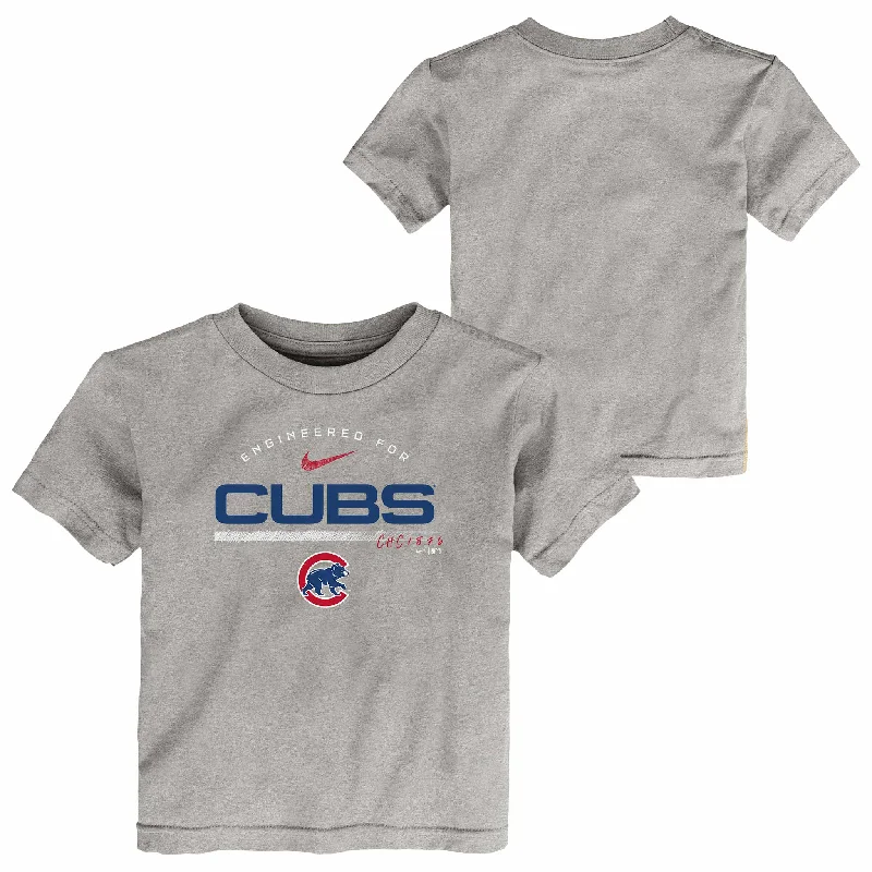 Chicago Cubs Toddler Nike Team Engineered T-Shirt Laid