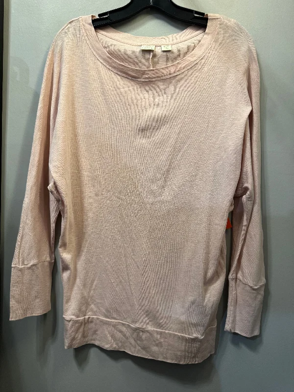 Top Long Sleeve By Lucy And Laurel In Pink, Size: M Cozy Men's Winter