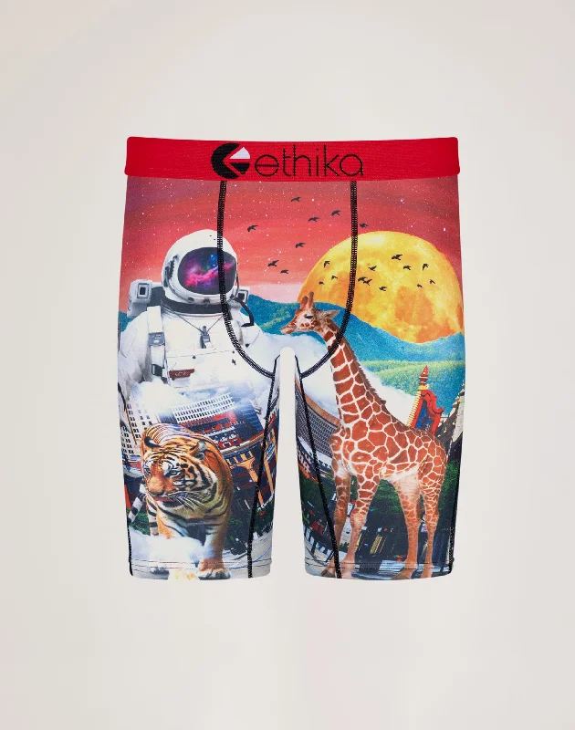 Ethika Astro Zoo Boxer Briefs Refined Men's Velvet