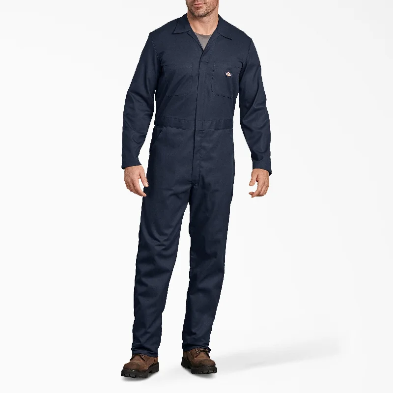 FLEX Long Sleeve Coveralls, Dark Navy Masculine Men's 