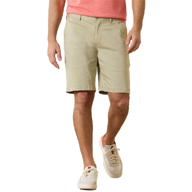 Tommy Bahama 10-Inch Boracay Shorts - Khaki Sporty Men's Tennis