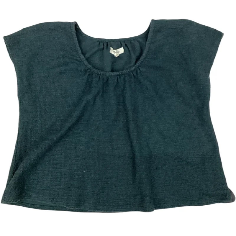 Top Short Sleeve By Madewell In Green, Size: M Modern Men's Tech