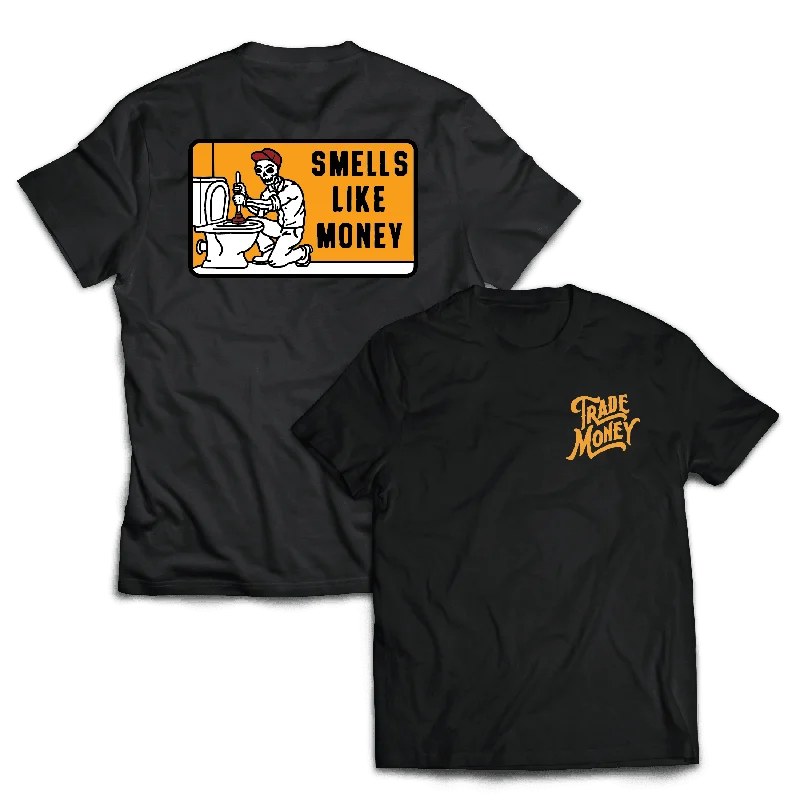 Smells Like Money Tee, Black Frost Tough Men's Military