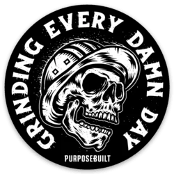 Every Damn Day Sticker 2.5in Hip Men's Retro