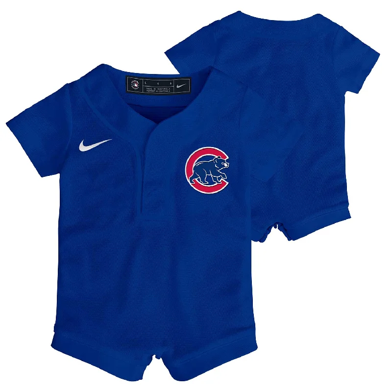 Chicago Cubs Infant Alternate Replica Romper Masculine Men's Thick