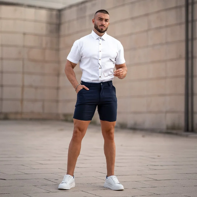 Ultra-Stretch 7" Chino Shorts - Navy Street