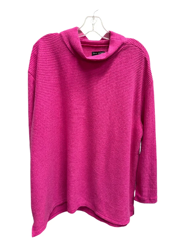 Sweater By Lane Bryant In Pink, Size: 1x Gym