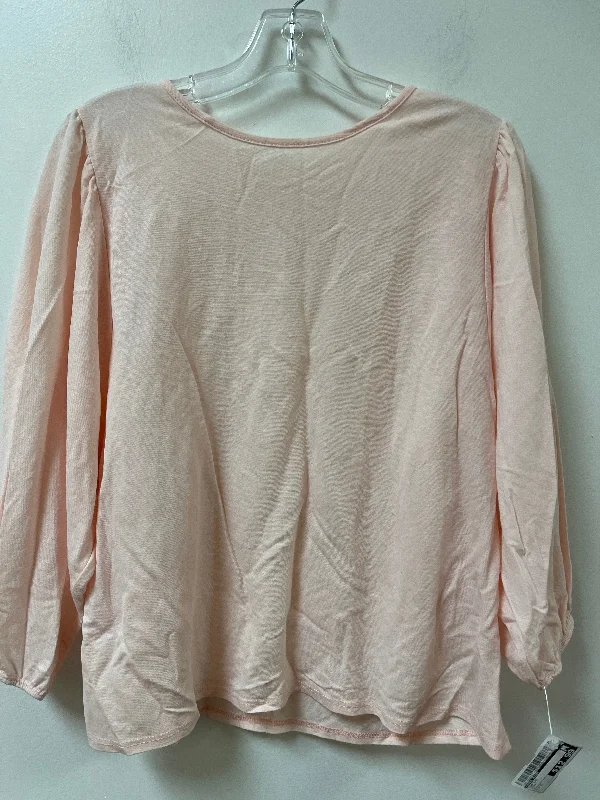 Top Long Sleeve By Tres Bien In Pink, Size: S Dynamic Men's Glow