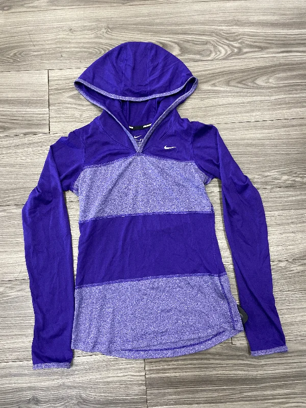 Athletic Top Long Sleeve Hoodie By Nike  Size: Xs Bohemian Men's Free