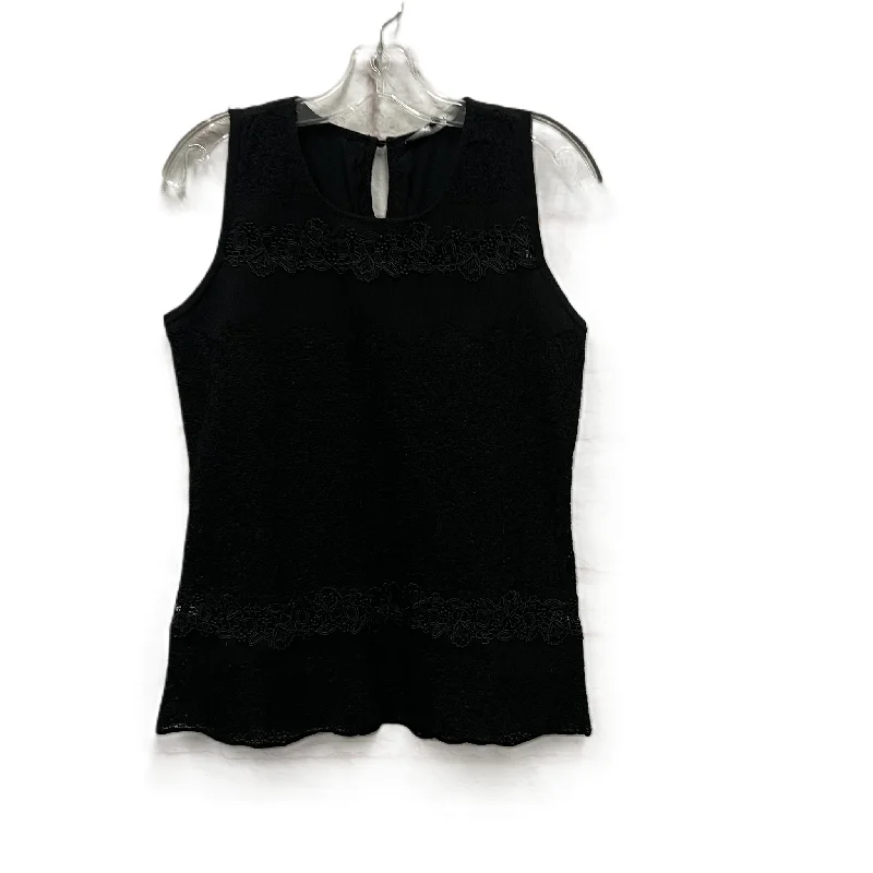 Top Sleeveless By White House Black Market In Black, Size: Xs Laid