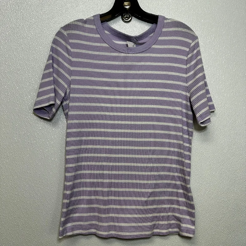 Lavender Top Sleeveless Basic A New Day, Size L Traditional Men's Wool