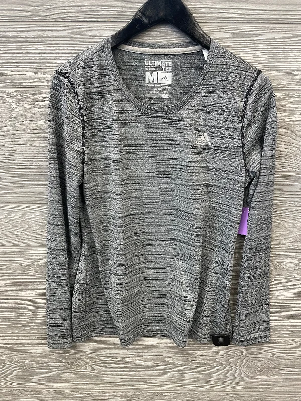 Athletic Top Long Sleeve Crewneck By Adidas  Size: M Youthful Men's Pop