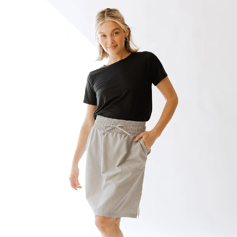 The Away Skirt, Heather Grey Masculine Men's 