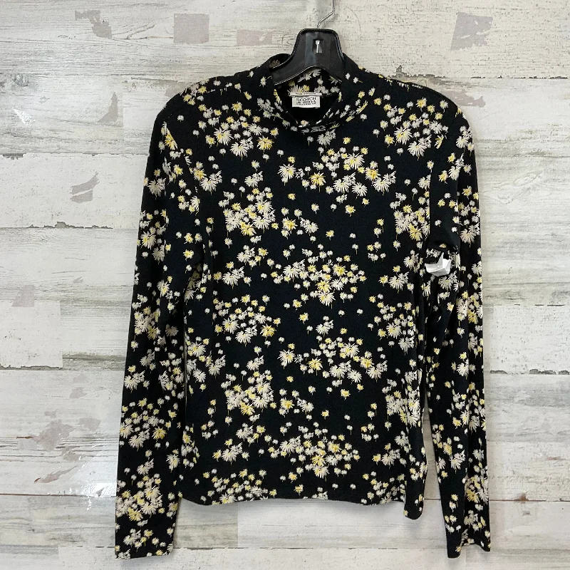 Top Long Sleeve By Scotch & Soda In Black, Size: M Streetwear Style