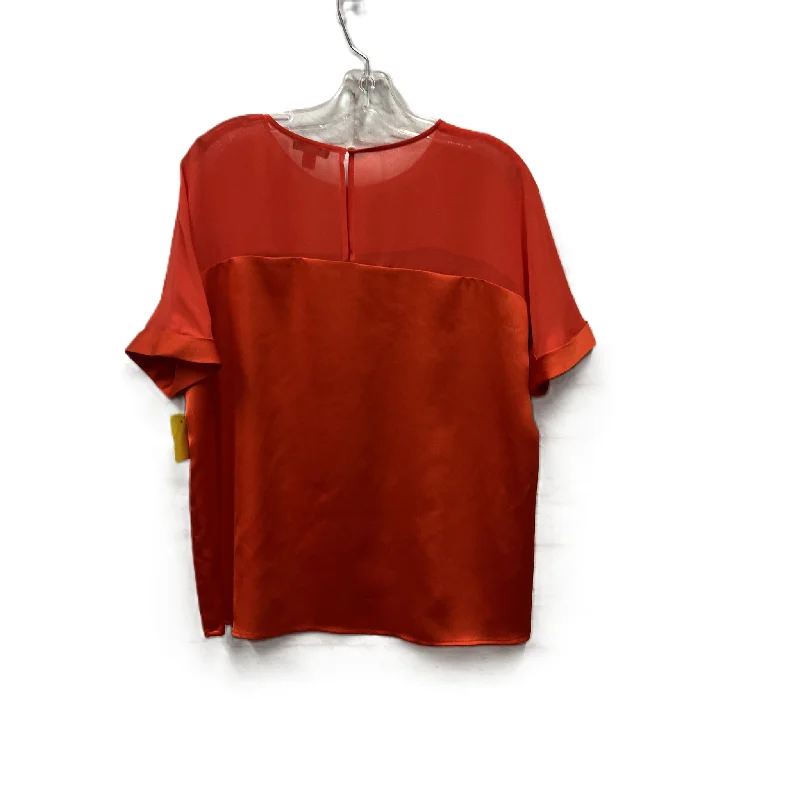 Top Short Sleeve By Vince Camuto In Red, Size: M Edgy Men's Punk