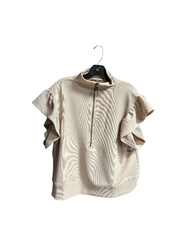 Top Short Sleeve By Entro In Beige, Size: L Earthy Men's Hemp