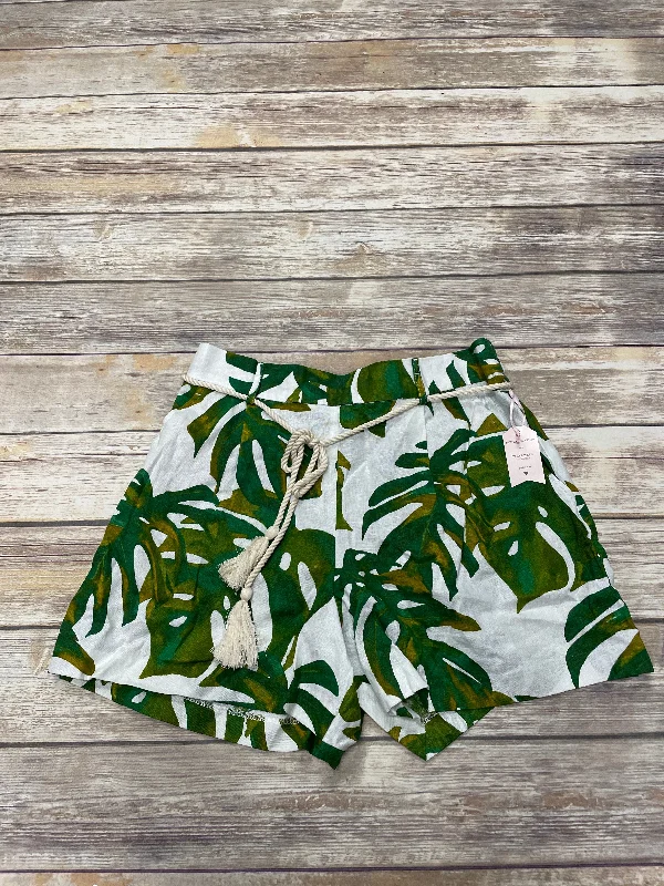 Green & White Shorts Joie, Size L Earthy Men's Sustainable 