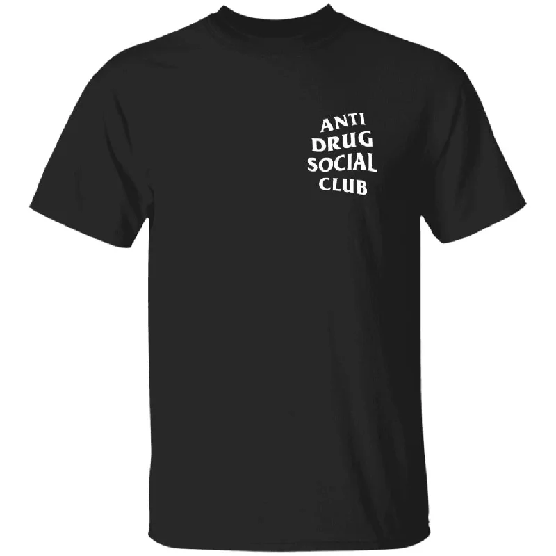 Anti Drug Social Club T-Shirt Elegant Men's Cashmere