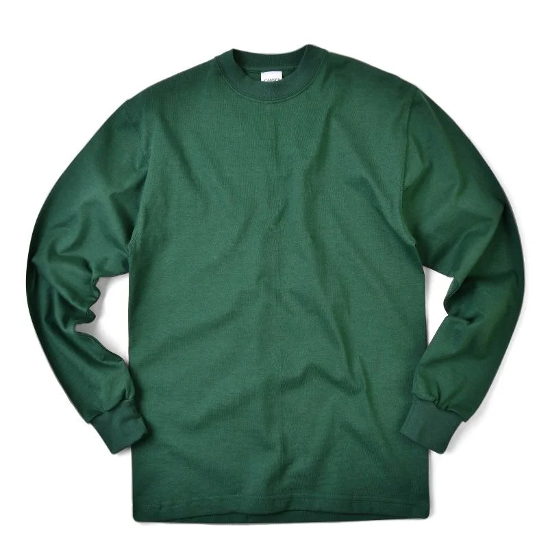 Camber #305 Max-Weight Jersey Long Sleeve T-Shirt - Dark Green Vacation