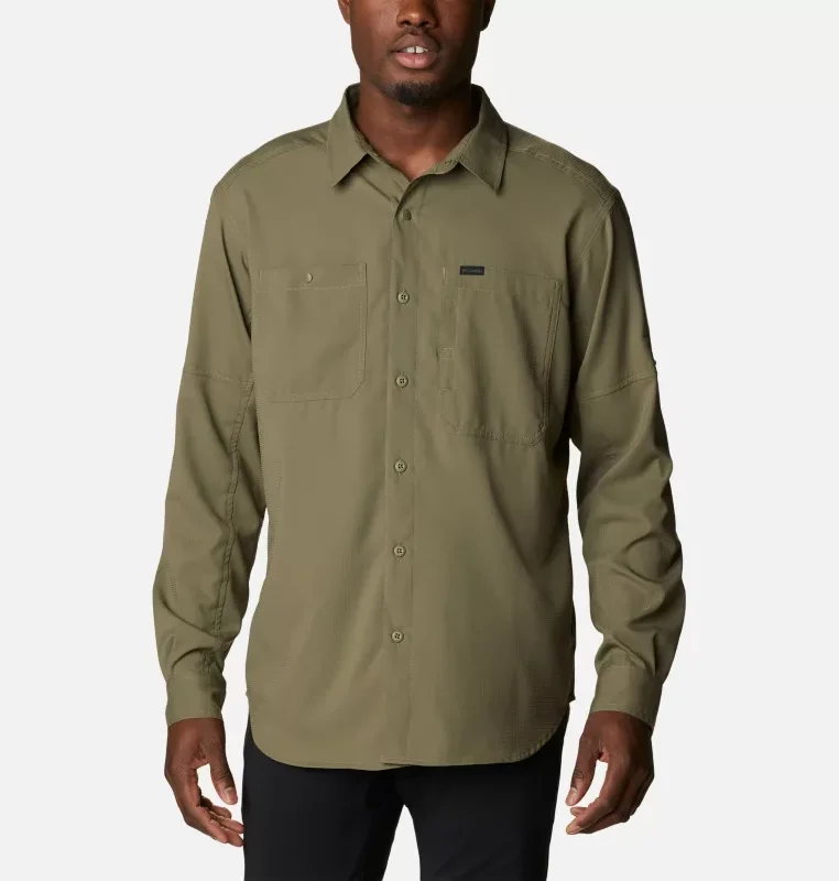 Men's Silver Ridge Utility Lite Long Sleeve Shirt Earthy Men's Hemp