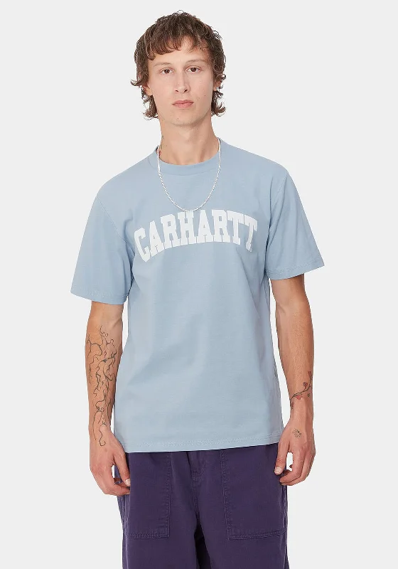 Carhartt WIP University T-Shirt, Ice Blue Street