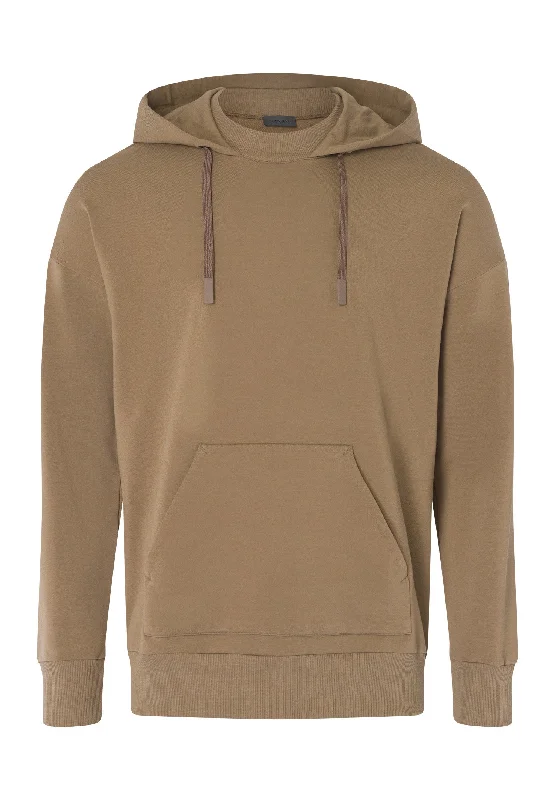 Natural Living Organic Cotton French Terry Hoodie | Cedar 75962-2771 Traditional Men's Country