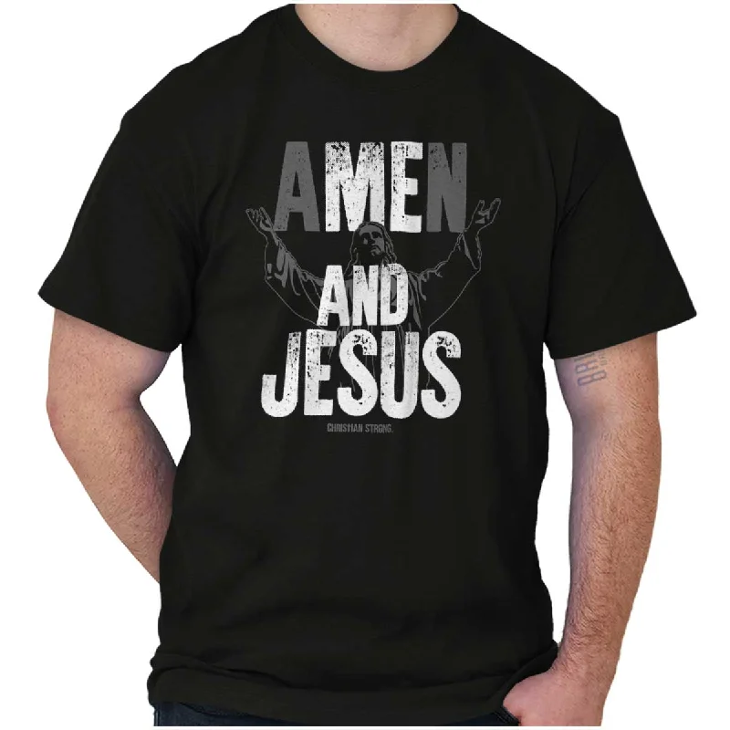 Me and Jesus T Shirt Cozy Men's Sherpa