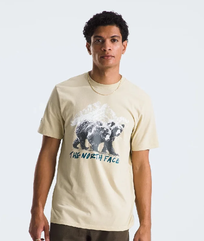 Men`s Short Sleeve Bears Tee Shirt Dapper Men's 1920S