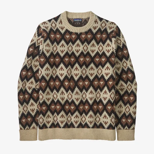 Men's Recycled Wool Sweater Artistic Men's Avant