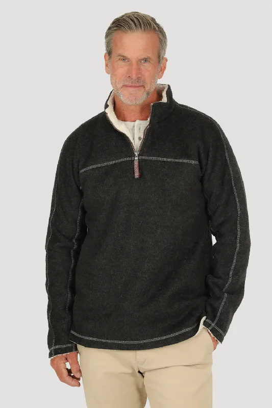 Melange Sherpa 1/4 Zip Pullover Dynamic Men's Glow