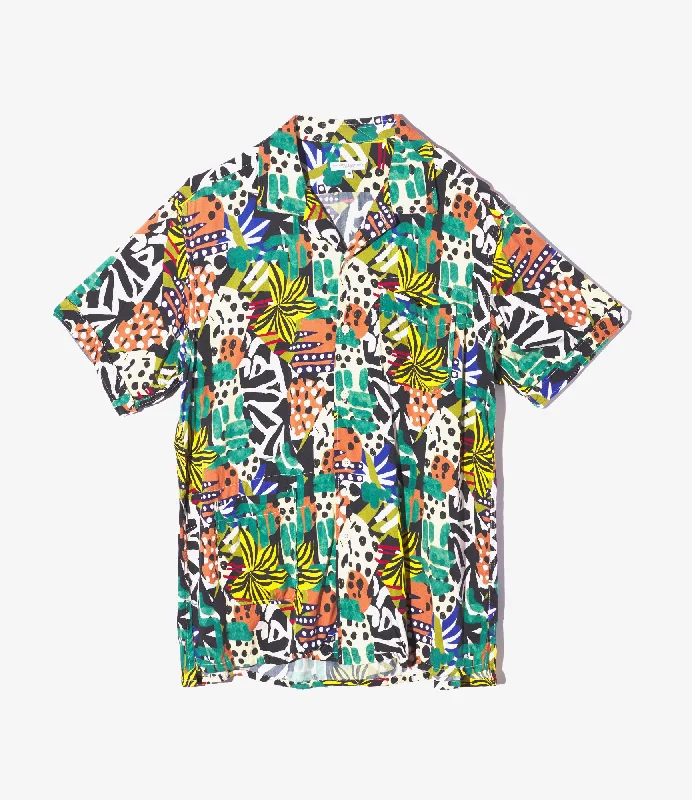 Engineered Garments Camp Shirt - Multi Color African Print
Patchwork Trendy Men's Scandinavian