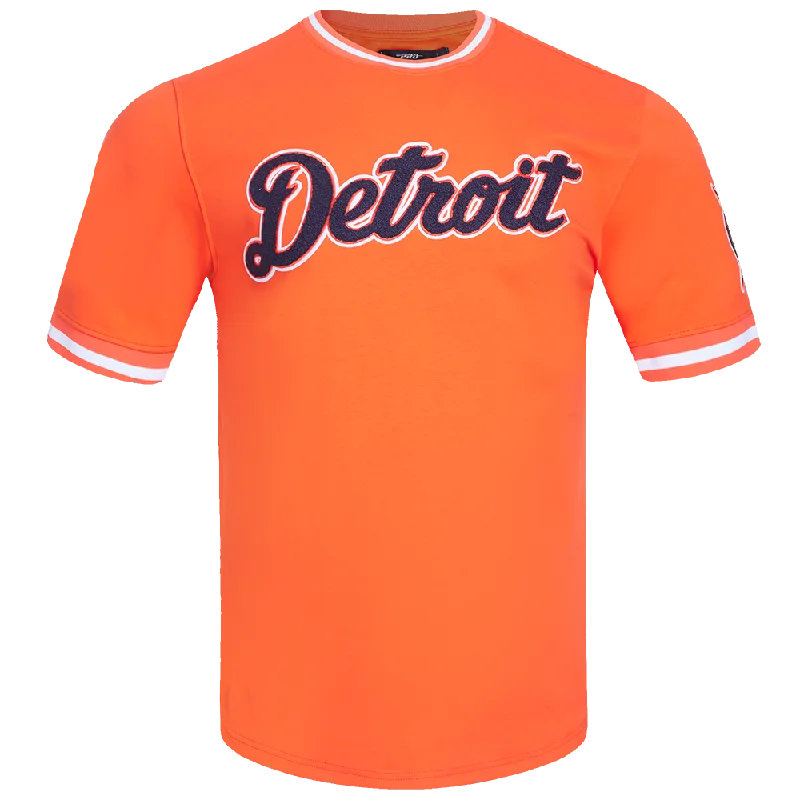 MLB DETROIT TIGERS CLASSIC CHENILLE MEN'S TOP (ORANGE) Tough Men's Military