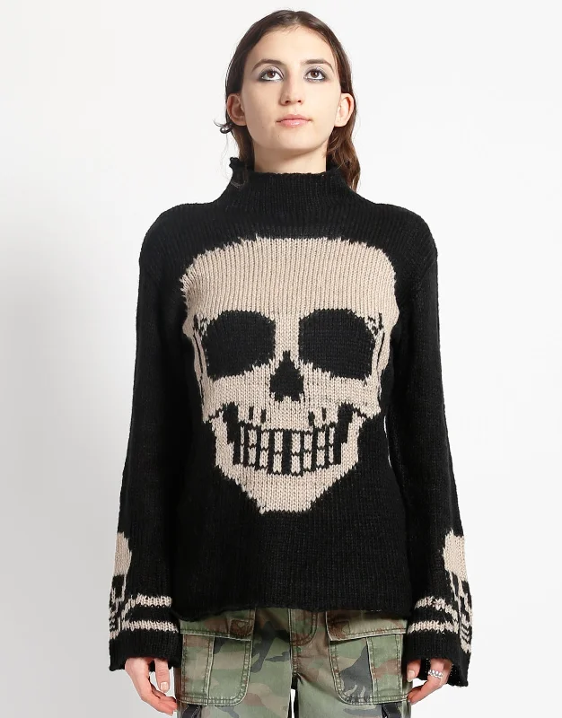 SKULL SWEATER IVORY SKULL Dynamic Men's Glow