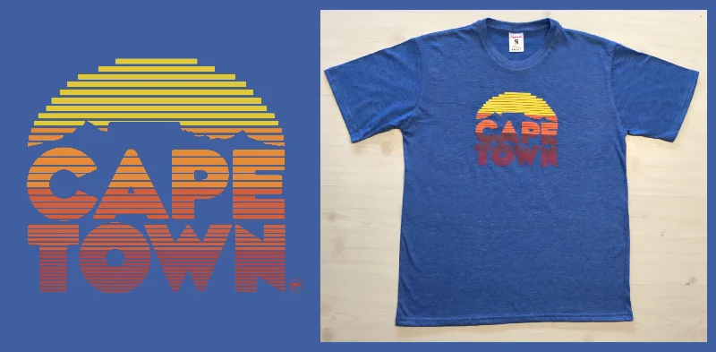 Cape Town Sunset Men's T-shirt Bold Men's Animal