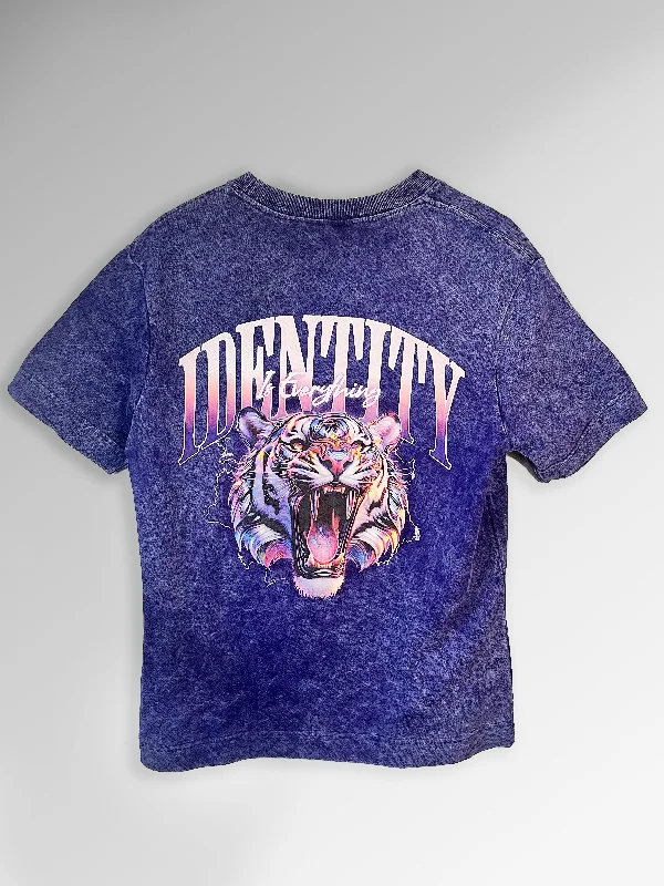 Tiger | Identity Is Everything | Oversized T-shirt Dynamic Men's Moto