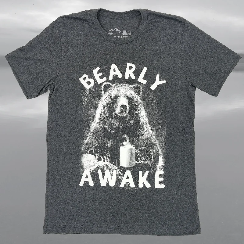 Adult Unisex Bearly Awake T-shirt Hip Men's Urban